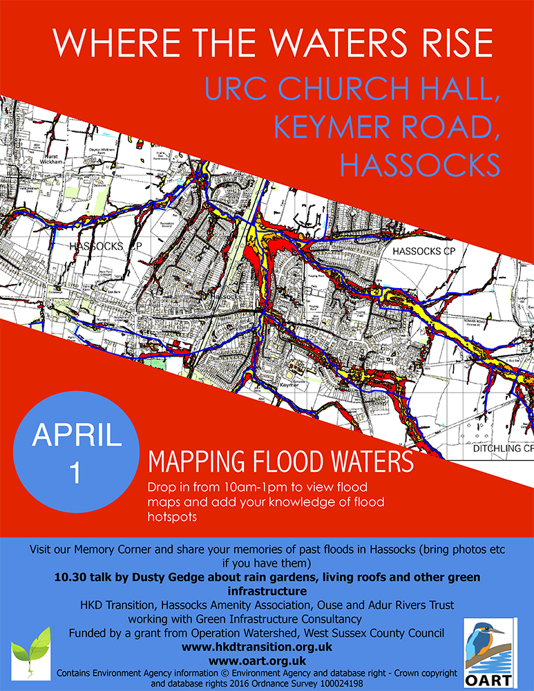 Mapping Flooding in Hassocks